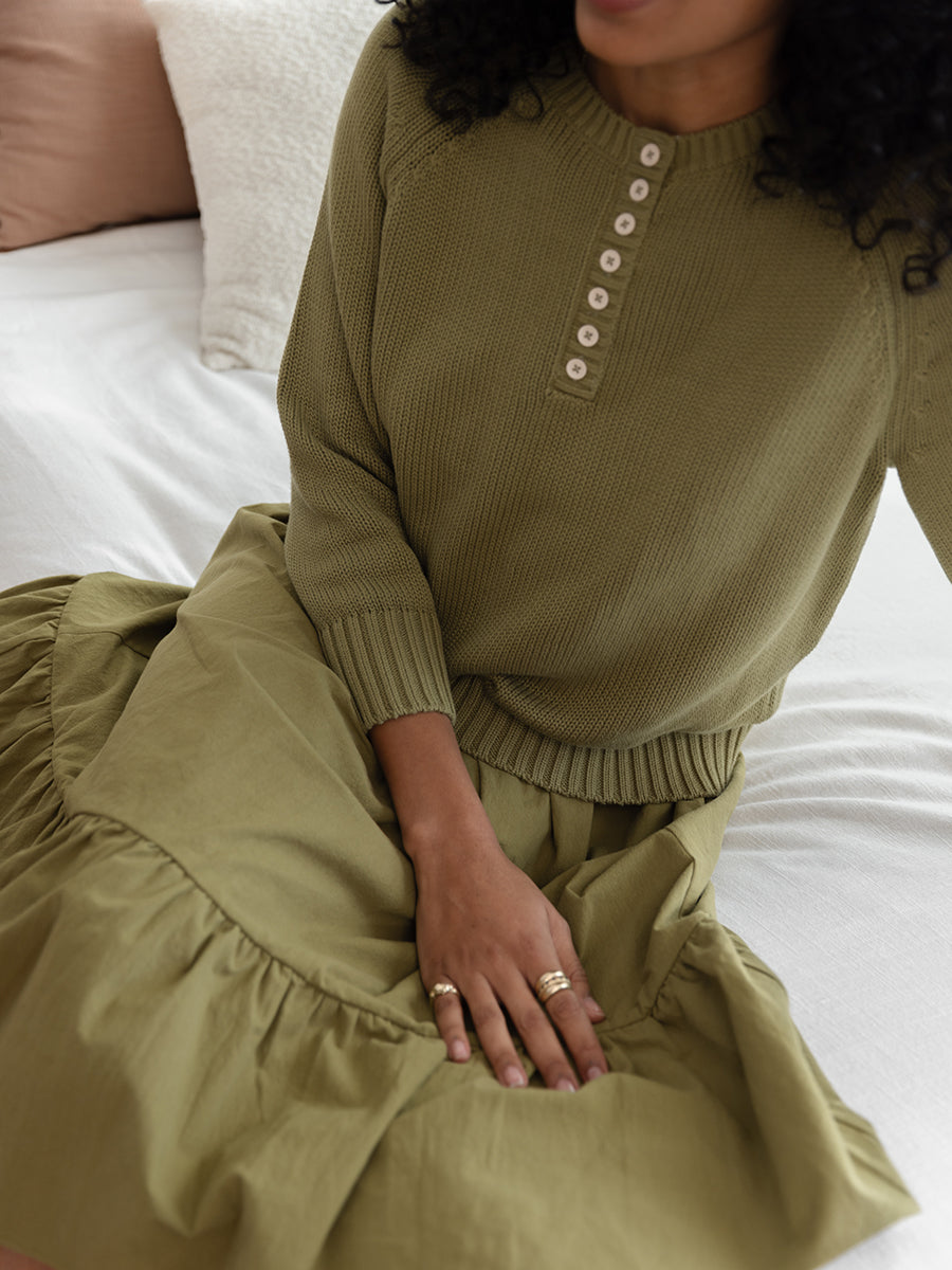 River Henley Sweater